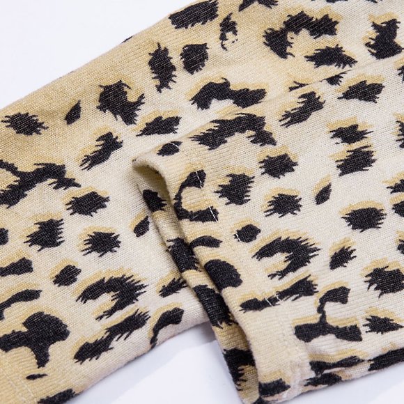 LEOPARD PRINT LONG CARDIGAN - Picture 12 of 14